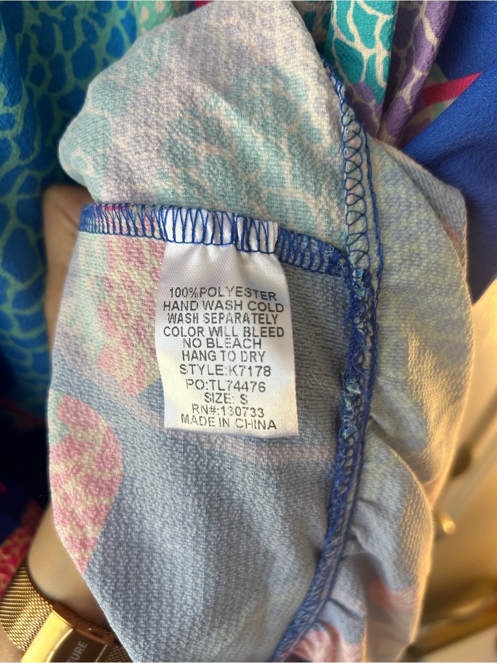Umgee maxi floral dress Small EUC - Picture 6 of 8